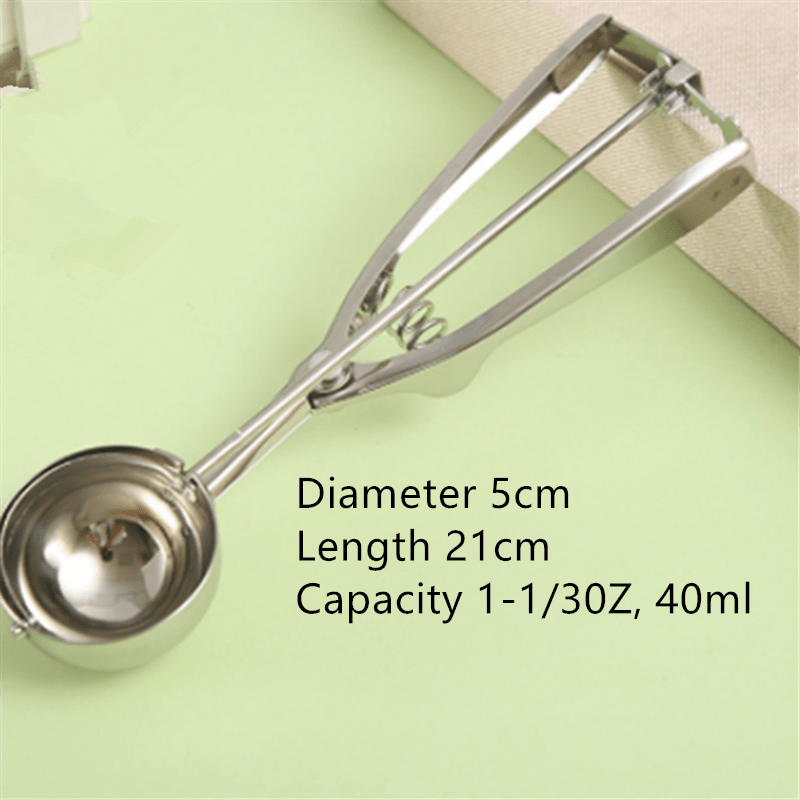 Stainless Steel Ice Cream Ball Scoop Fruit Scoop