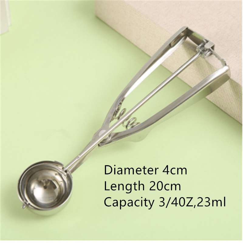 Stainless Steel Ice Cream Ball Scoop Fruit Scoop