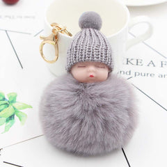 Doll Plush Key Chain Car Pendant