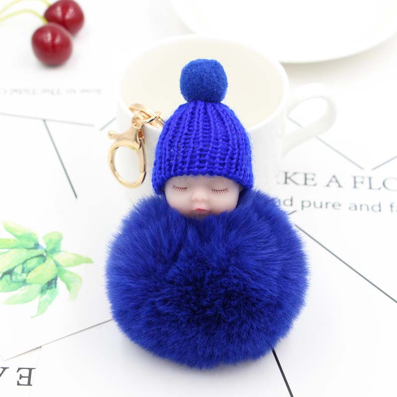 Doll Plush Key Chain Car Pendant
