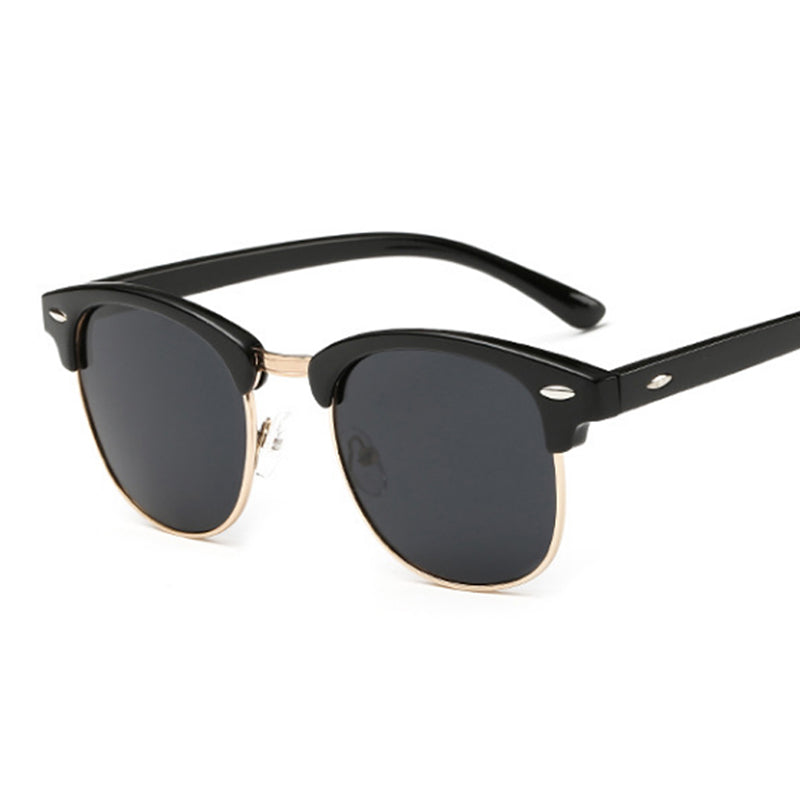 Vintage Polarized Sunglasses Men's Square Sun Glasses Retro Driver