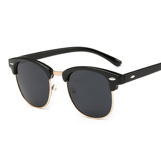 Vintage Polarized Sunglasses Men's Square Sun Glasses Retro Driver