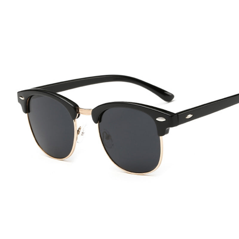 Vintage Polarized Sunglasses Men's Square Sun Glasses Retro Driver