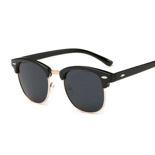 Vintage Polarized Sunglasses Men's Square Sun Glasses Retro Driver