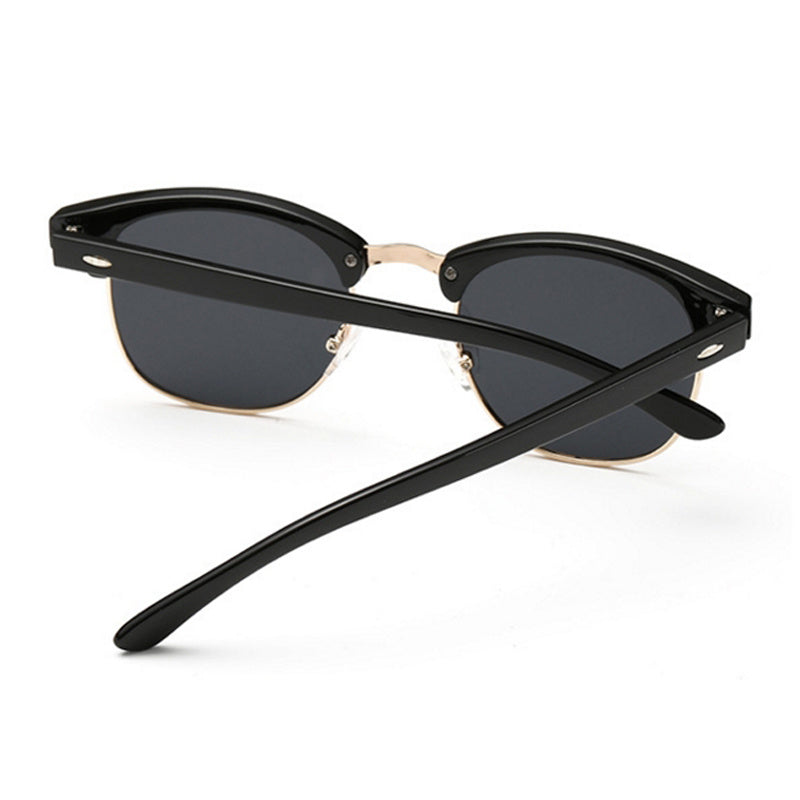 Vintage Polarized Sunglasses Men's Square Sun Glasses Retro Driver