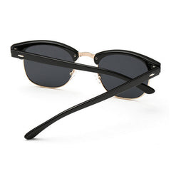 Vintage Polarized Sunglasses Men's Square Sun Glasses Retro Driver