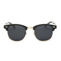 Vintage Polarized Sunglasses Men's Square Sun Glasses Retro Driver