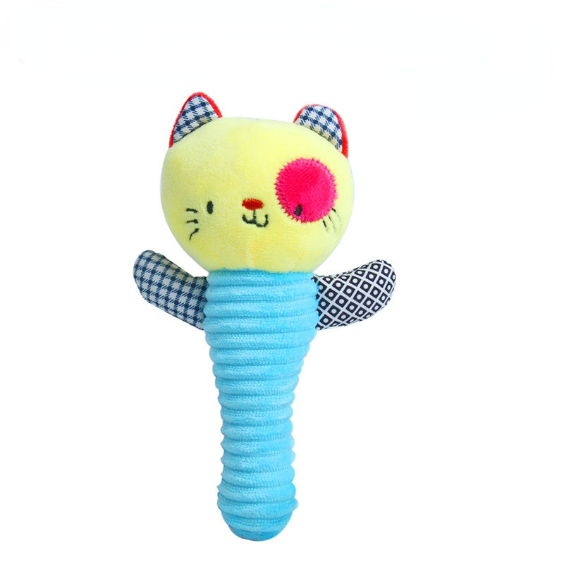 Baby Plush Toy Hand Rattle Educational Toy For Baby Girls And Boys