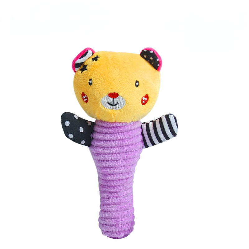 Baby Plush Toy Hand Rattle Educational Toy For Baby Girls And Boys