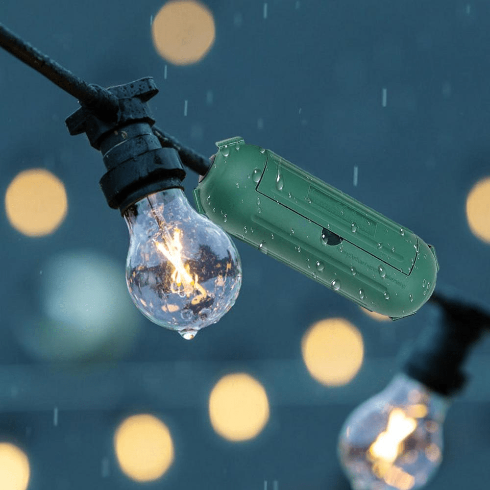 Waterproof Outdoor Extension Cord Safety Junction Box - Protect Your Outlet