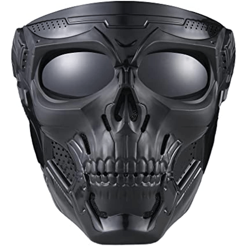 Tactical Skull Mask for CS Paintball Halloween Full Face Protection Scary