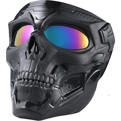 Tactical Skull Mask for CS Paintball Halloween Full Face Protection Scary