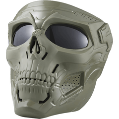 Tactical Skull Mask for CS Paintball Halloween Full Face Protection Scary