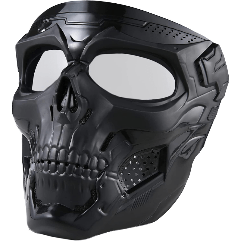 Tactical Skull Mask for CS Paintball Halloween Full Face Protection Scary