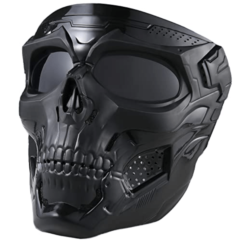 Tactical Skull Mask for CS Paintball Halloween Full Face Protection Scary