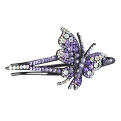 Rhinestone Butterfly Hair Claw Clip Crystal Hair Combs Female Accessories