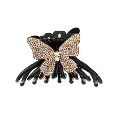 Colorful Crystal Hair Claw Sparkling Headwear Barrette Women Hair Clip