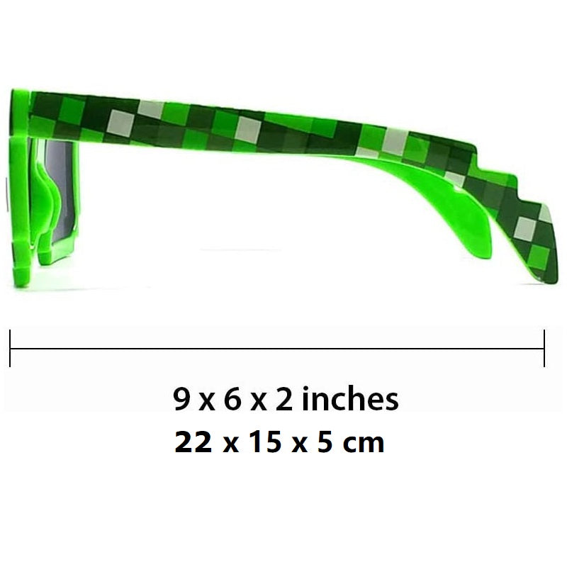 Pixelated Sunglasses for Kids Birthday Party Favors