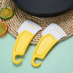 Silicone Pan Scraper for Clean Dishes & Bowls