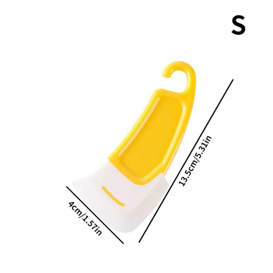 Silicone Pan Scraper for Clean Dishes & Bowls
