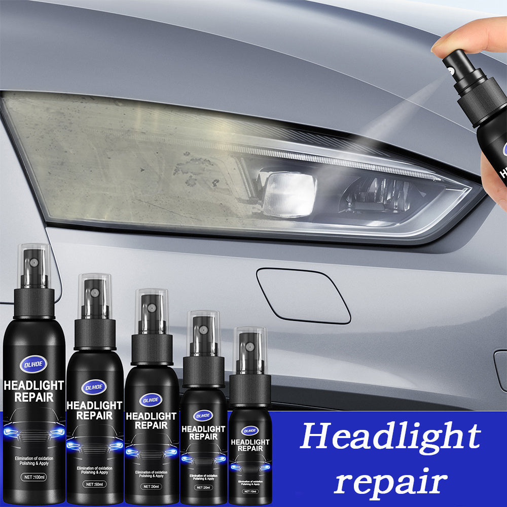 Headlight Polishing Agent Scratch Remover Repair Fluid Kit