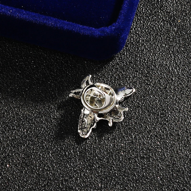 Retro Bee Brooch Wedding Suit Brides Men's Women's Shirt Collar Pin