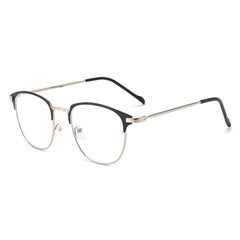 Clear Lens Glasses Metal Frame Anti Light Eyewear