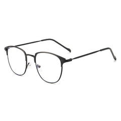Clear Lens Glasses Metal Frame Anti Light Eyewear