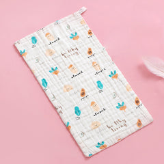 Soft & Absorbent 100% Cotton Baby Bibs 6 Layers of Gauze for Maximum Protection