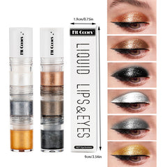 Glitter Liquid Eyeshadow Stick Waterproof Shimmer Texture