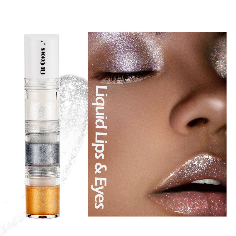 Glitter Liquid Eyeshadow Stick Waterproof Shimmer Texture