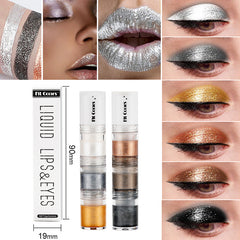 Glitter Liquid Eyeshadow Stick Waterproof Shimmer Texture