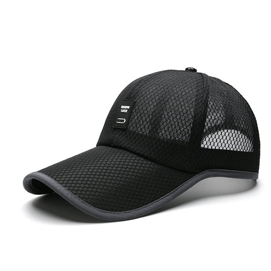 Men's Summer Sun Protection Baseball Cap Outdoor Sports Breathable Net Cap