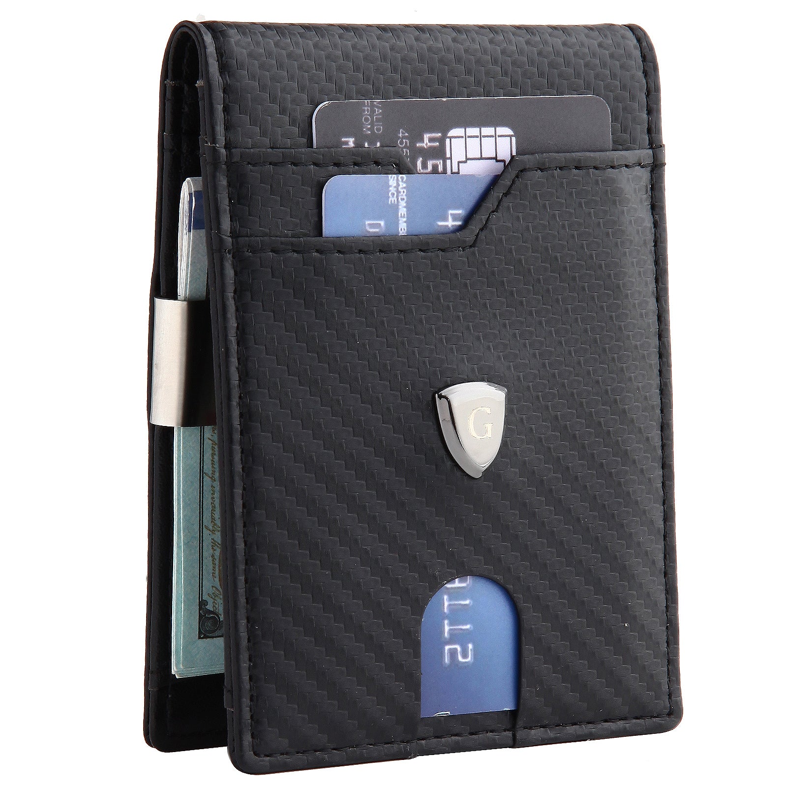 Carbon Fiber Wallet with Money Clip