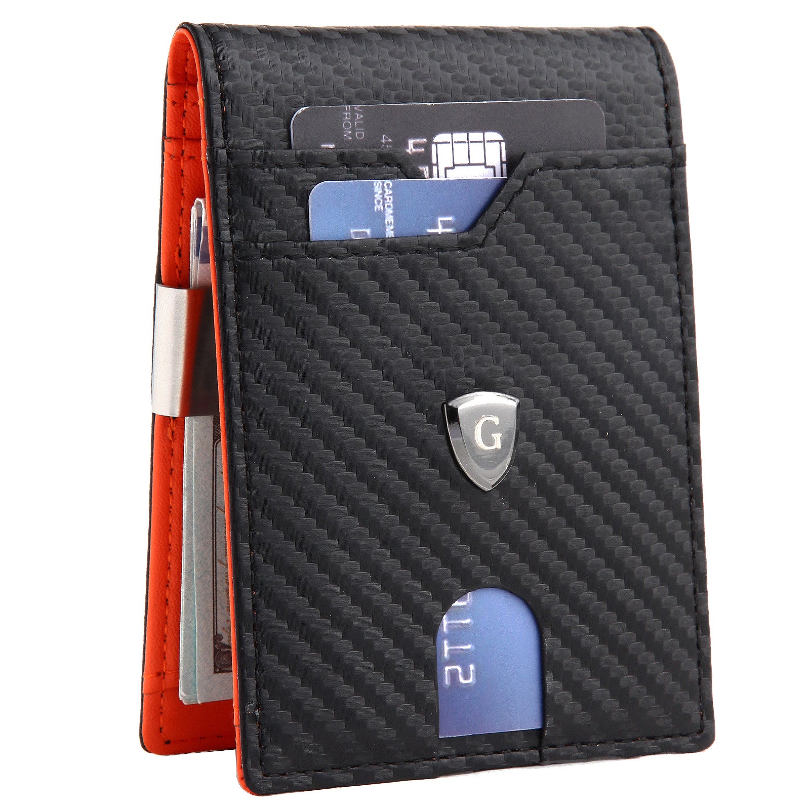 Carbon Fiber Wallet with Money Clip