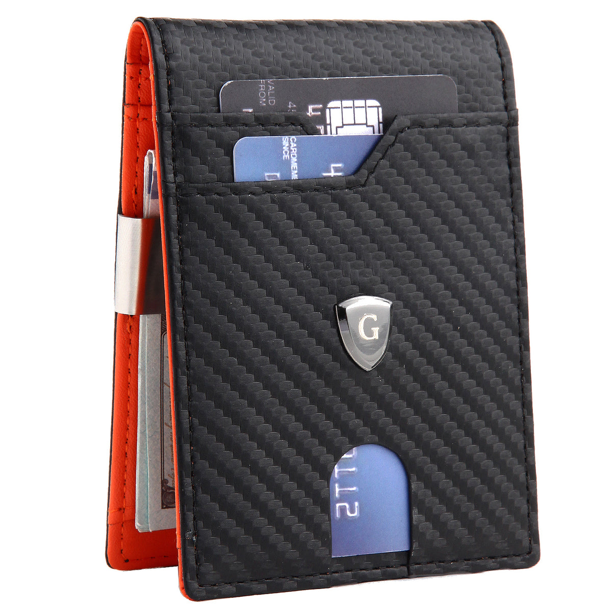 Carbon Fiber Wallet with Money Clip