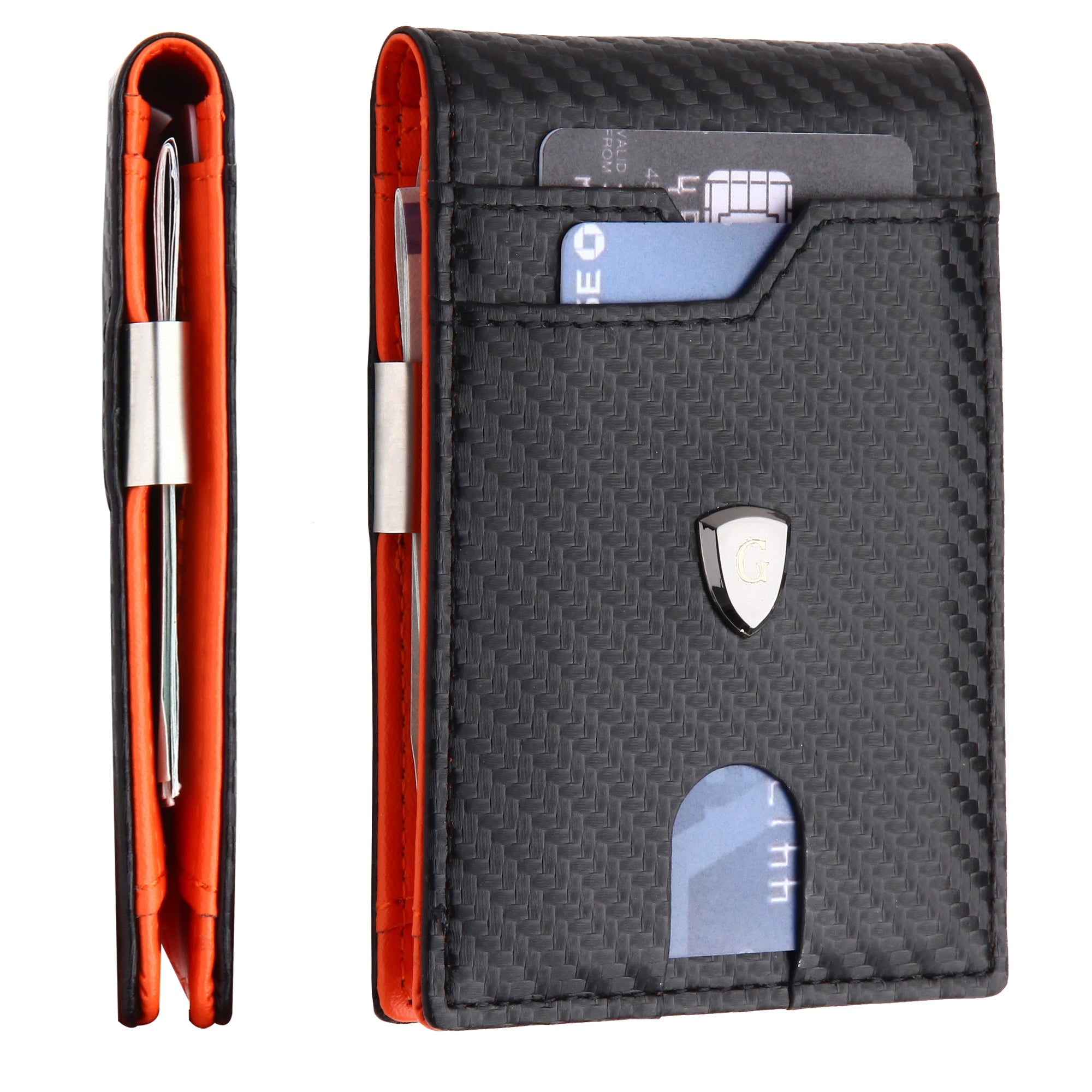 Carbon Fiber Wallet with Money Clip