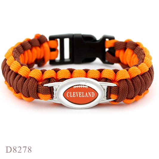 Portable Survival Bracelet for Outdoor Camping