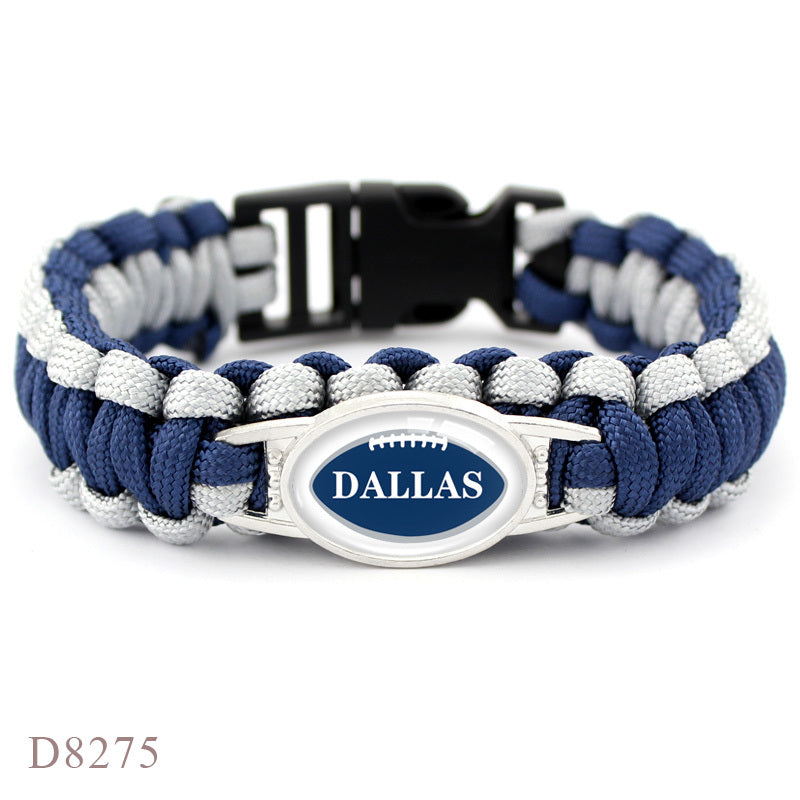 Portable Survival Bracelet for Outdoor Camping