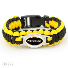 Portable Survival Bracelet for Outdoor Camping