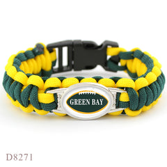 Portable Survival Bracelet for Outdoor Camping