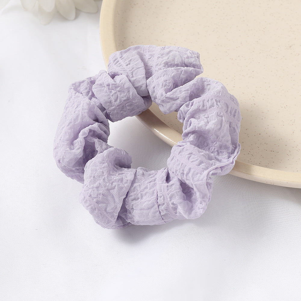 Candy Scrunchies Soft Fabric Hair Tie for Women