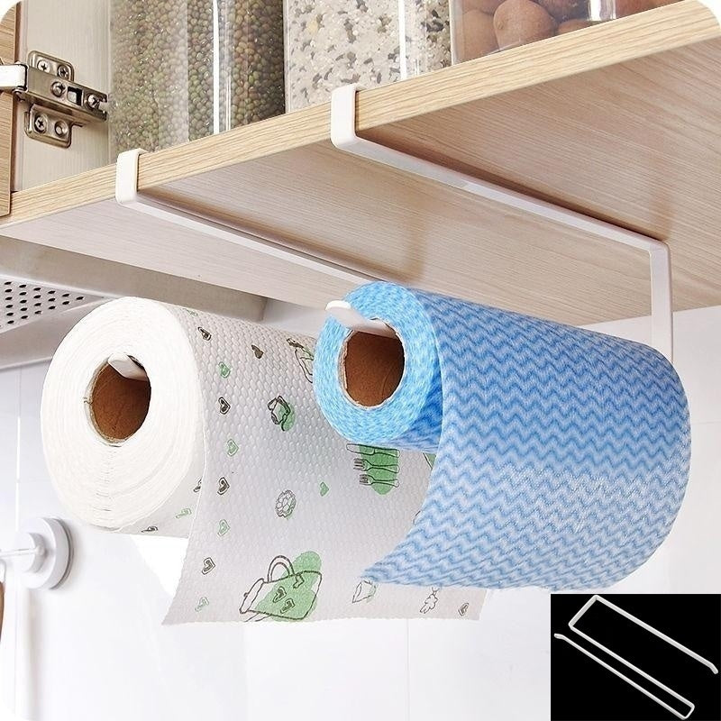 Stainless Steel Paper Roll Holder and Towel Dispenser for Kitchen and Bathroom