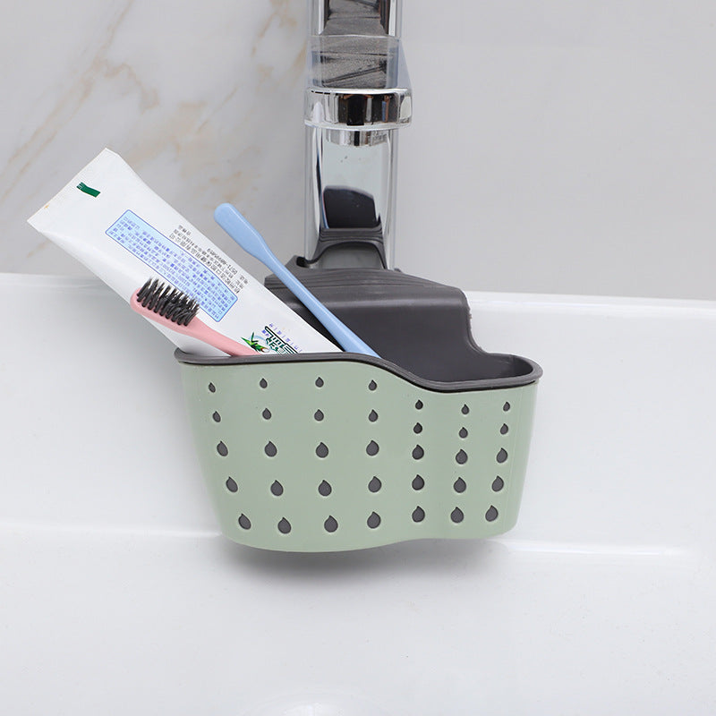 Kitchen Sink Hanging Bag for Drain Faucet and Dish Cloths