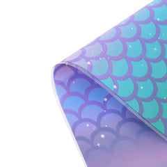 50pcs Mermaid Ripple Flat Pocket Packaging Bag Candy Biscuit Supplies