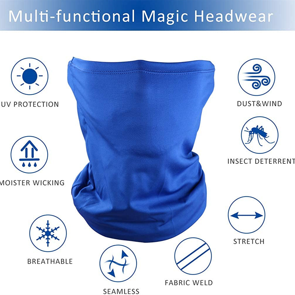 Breathable Sun Protection Neck Gaiter Quick Dry for Outdoor Activities