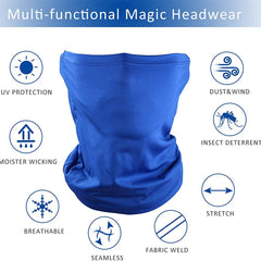Breathable Sun Protection Neck Gaiter Quick Dry for Outdoor Activities