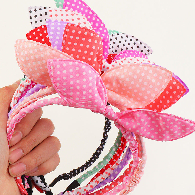 10pcs Light Bowknot Headband Gift For Kids Accessories