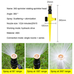 360 Auto Sprinkler System for Perfect Watering