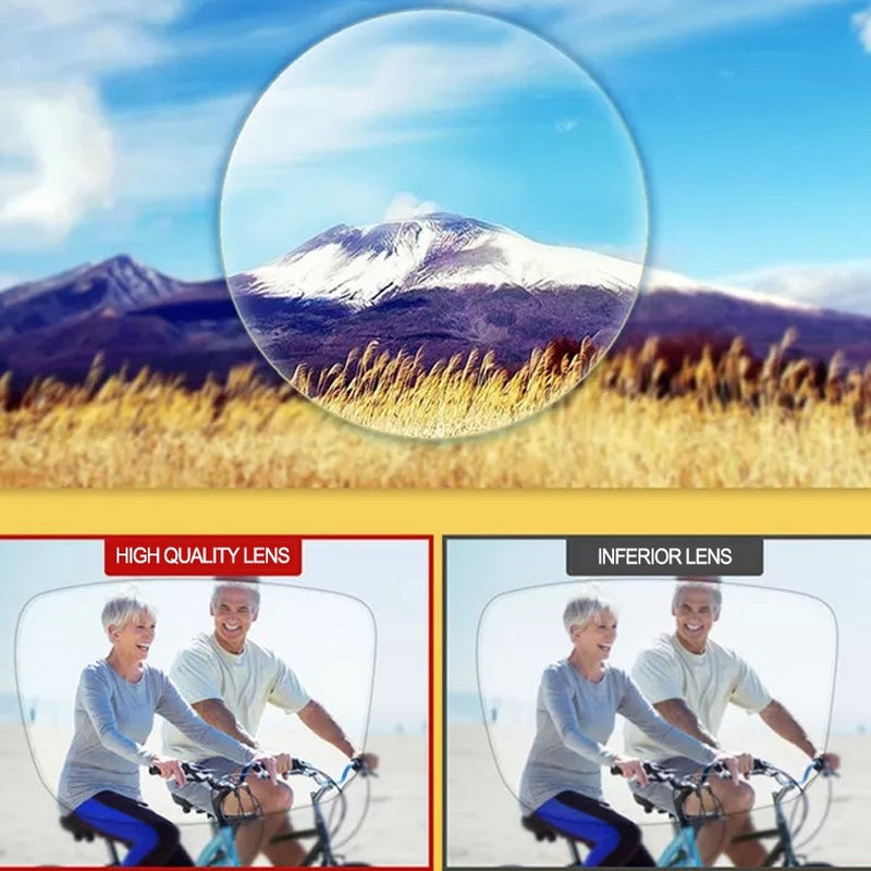 Resin Reading Glasses 1.75 Half Frame Portable Ultralight Magnifying